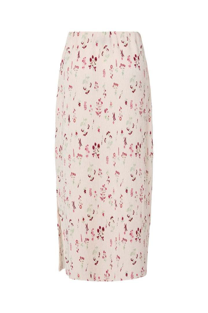 Pieces - Pcflora Ankle Skirt Msa - 4976248 Petal Pink Flowers