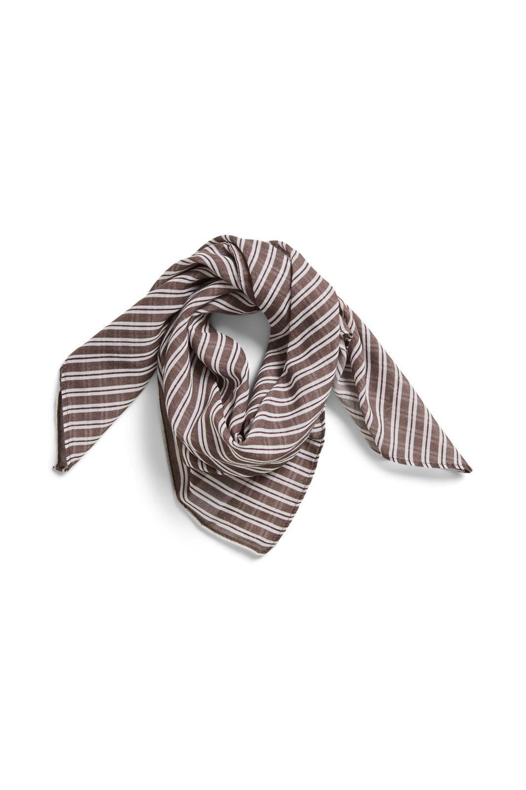 Pieces - Pcjolanda Square Scarf - 4946881 Coffee Quartz Wine Tasting