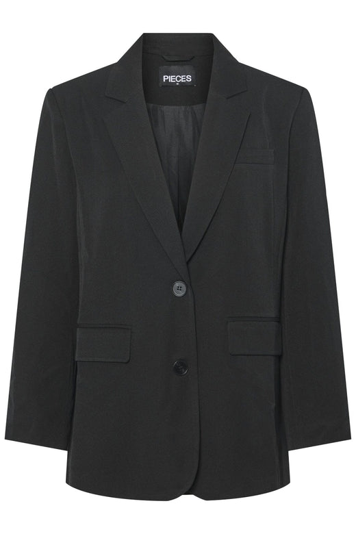 Pieces - Pckamil Ls Loose Blazer - 4738019 Black