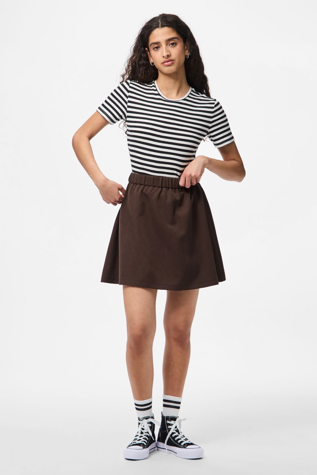 Pieces - Pckamil Skirt - 4803805 Hot Fudge Nederdele 