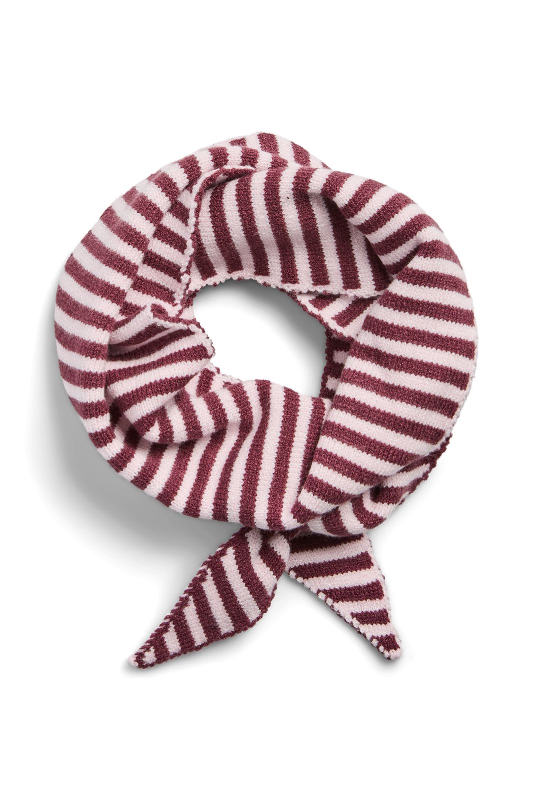 Pieces - Pckomma Triangle Scarf - 5124345 Tawny Port Pink A Boo