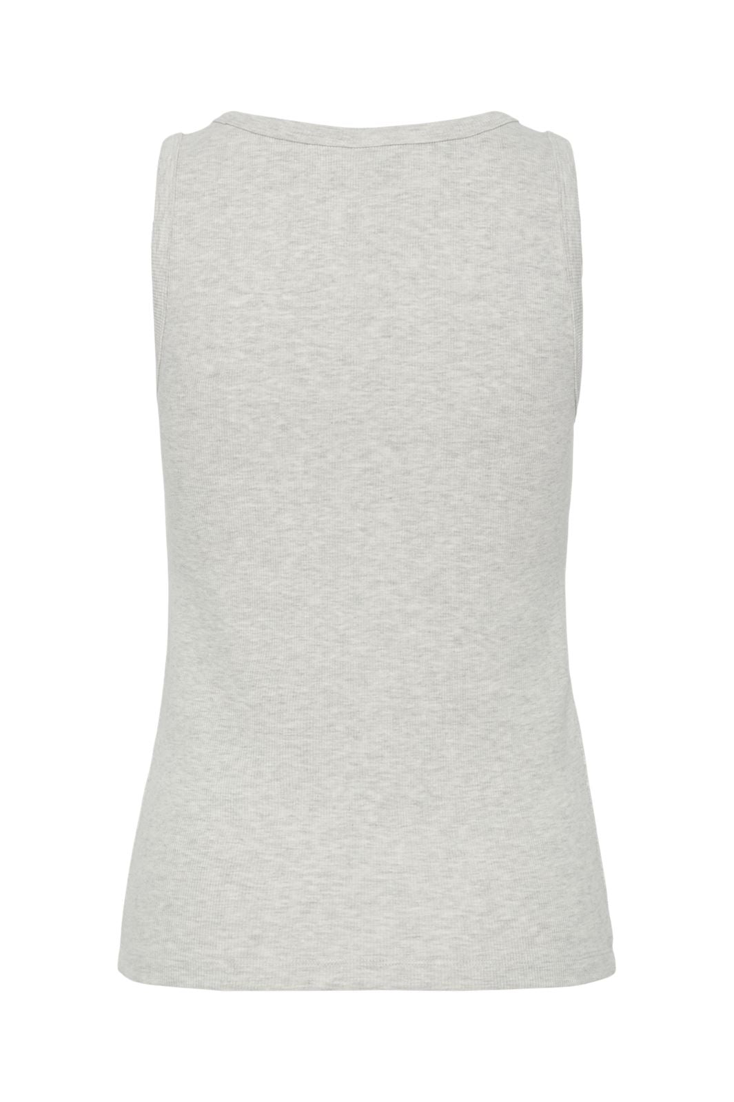 Pieces - Pcmay Tank Top - 4640358 Light Grey Melange