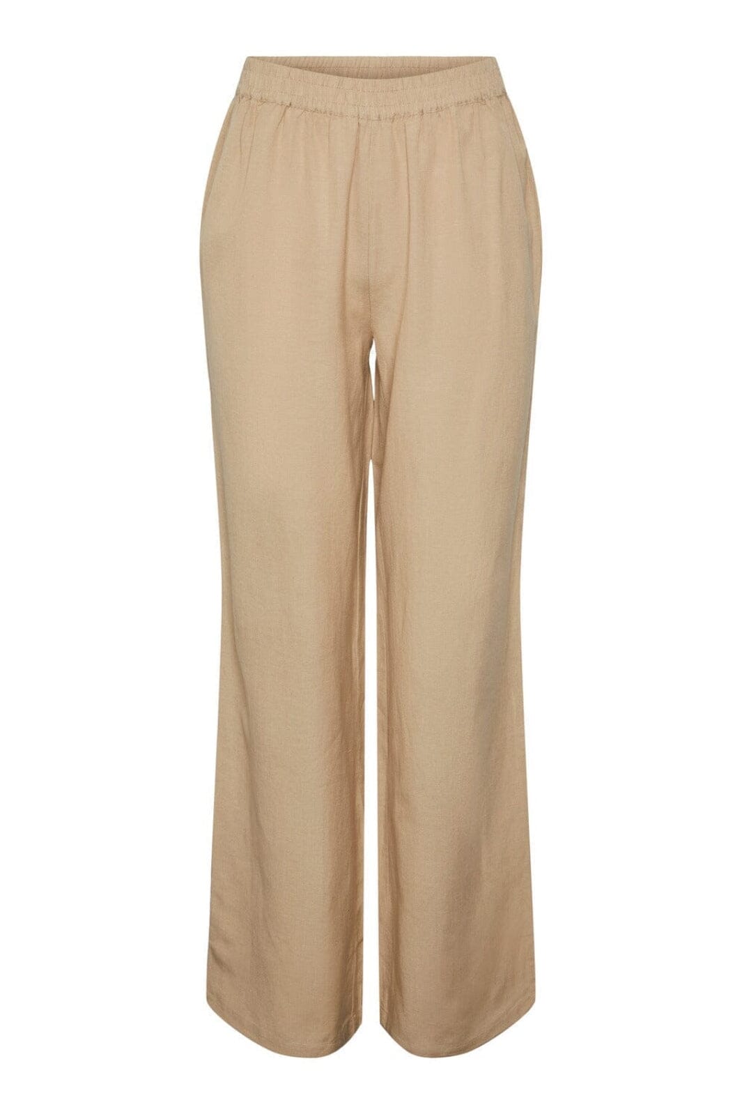 Pieces - Pcmilano Wide Pant - 4368659 Safari Bukser 