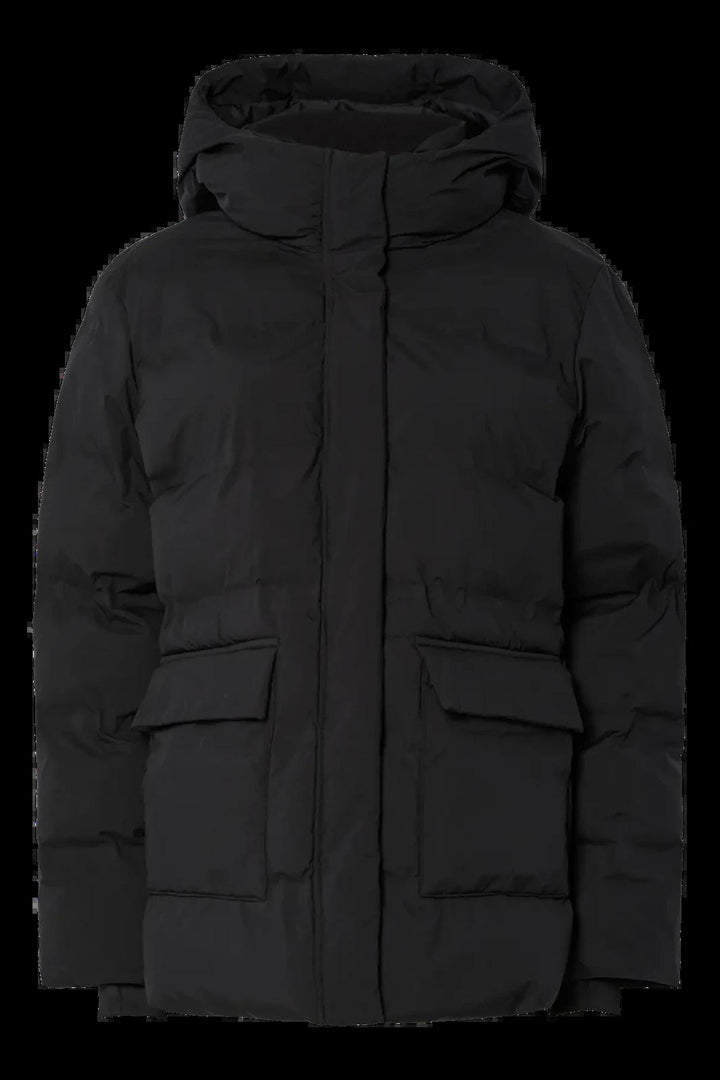 Pieces - Pcnorma Puffer Jacket - 4643991 Black Jakker 