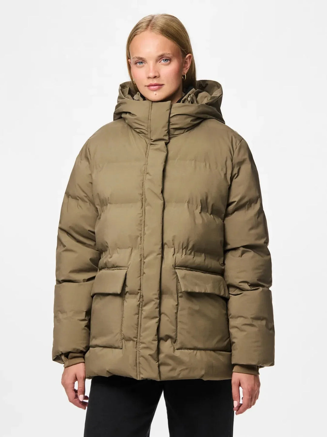 Pieces - Pcnorma Puffer Jacket - 4788011 Morel Jakker 