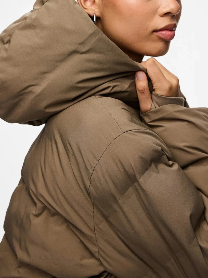 Pieces - Pcnorma Puffer Jacket - 4788011 Morel Jakker 