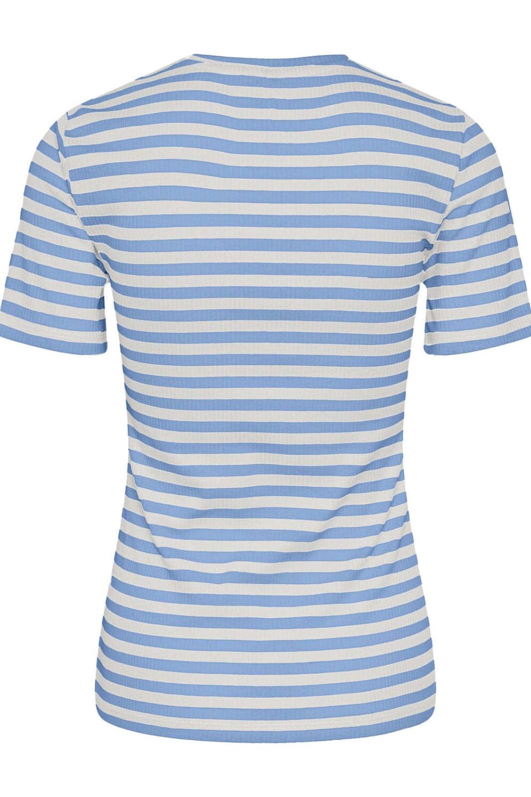 Pieces - Pcruka Ss Top - 4383228 Hydrangea Cloud Dancer T-shirts 
