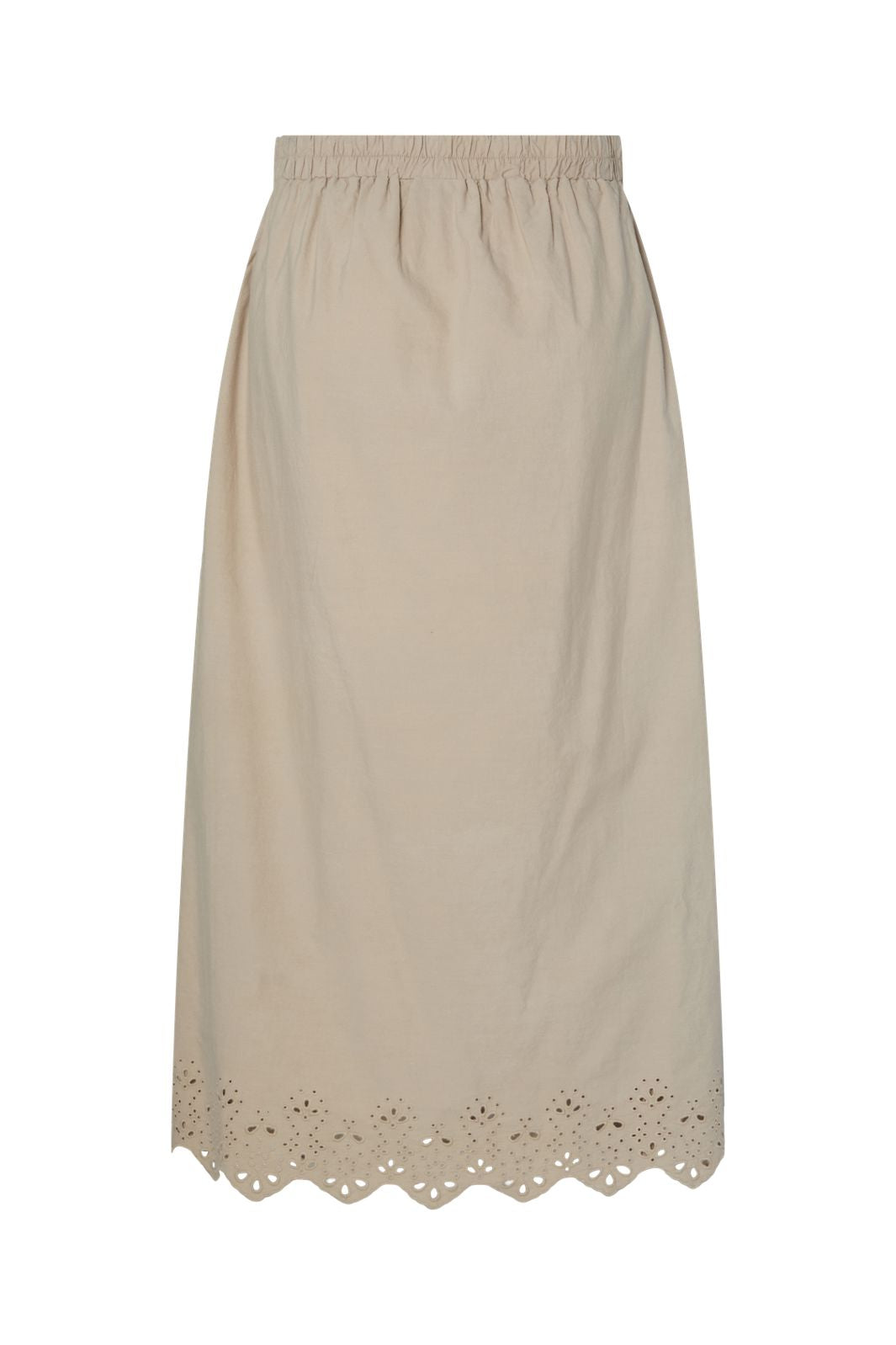 Pieces - Pcsalmina Ankle Skirt - 4693943 Crockery