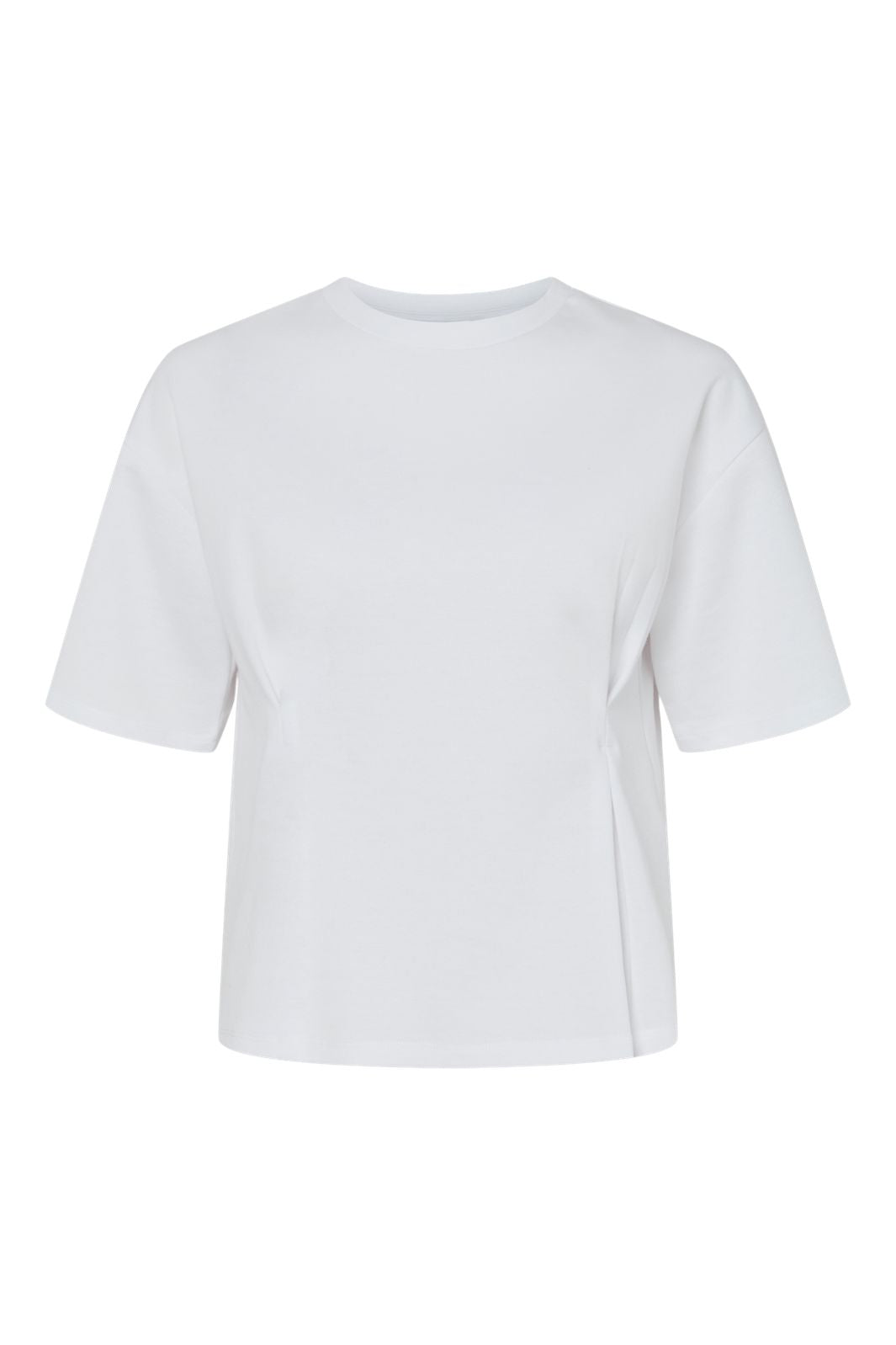 Pieces - Pcskylar Ss O-Neck Fitted Tee - 4953058 Bright White