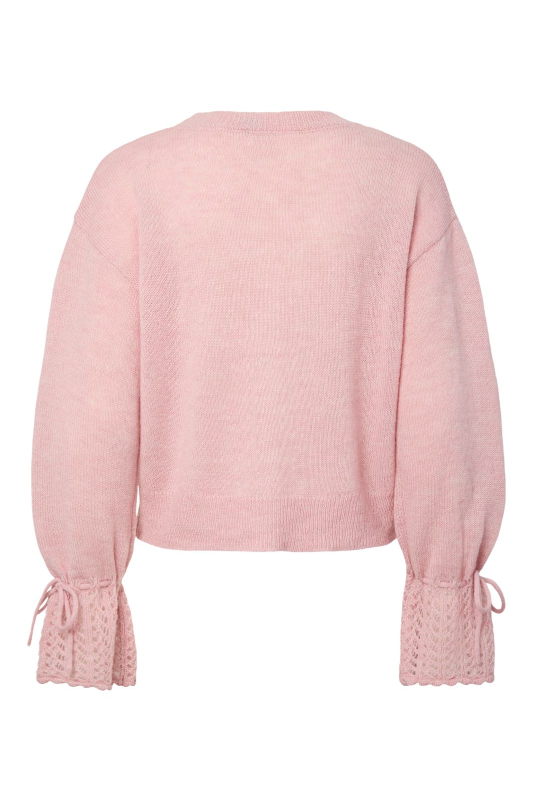 Pieces - Pcsmilla Ls Knit Cardigan - 5000627 Pink Tulle