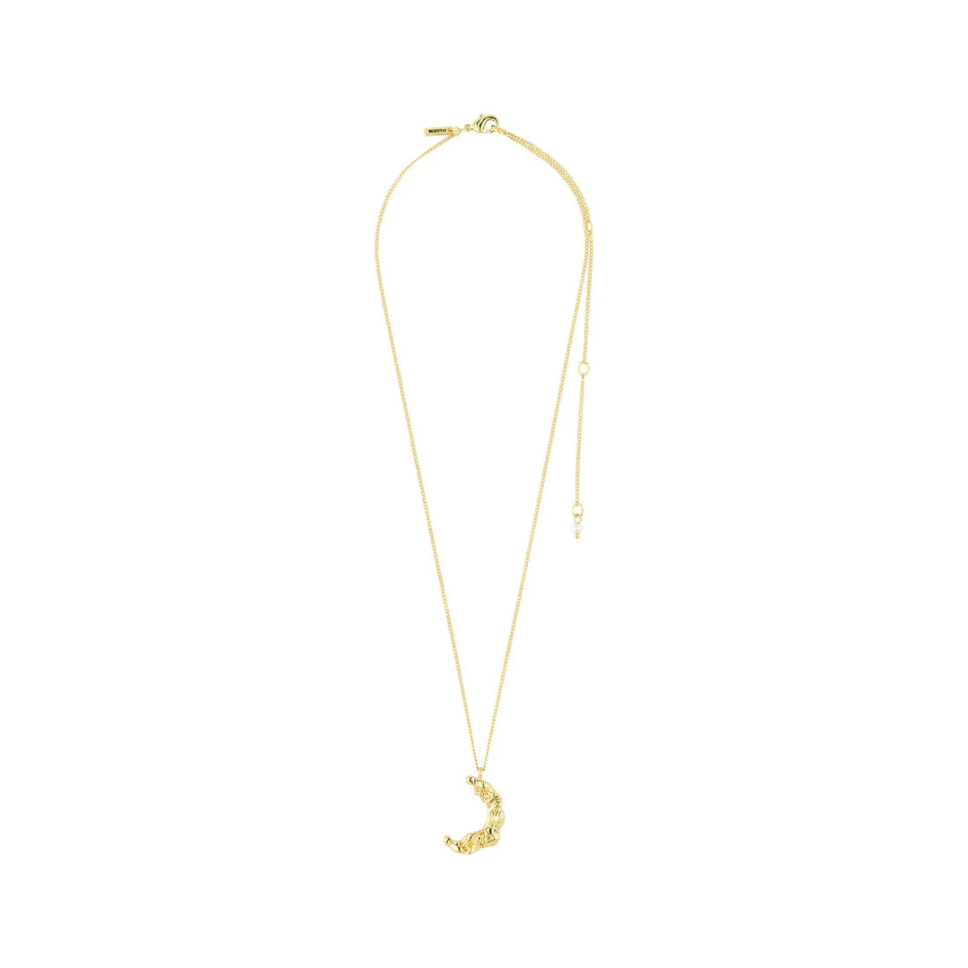 Pilgrim - Moon 102412001 - Gold Plated Halskæder 