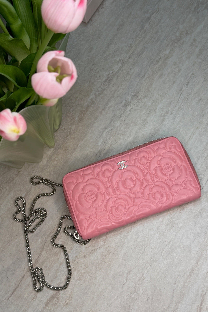 Preloved Vintageline x Molly&My - Chanel Camellia - Pink Tasker 