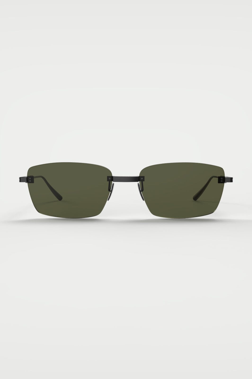 Rotate - 5. Squared Rimless Frame 1163533106 - 3106 Chimi X Black/dark Green Solbriller 