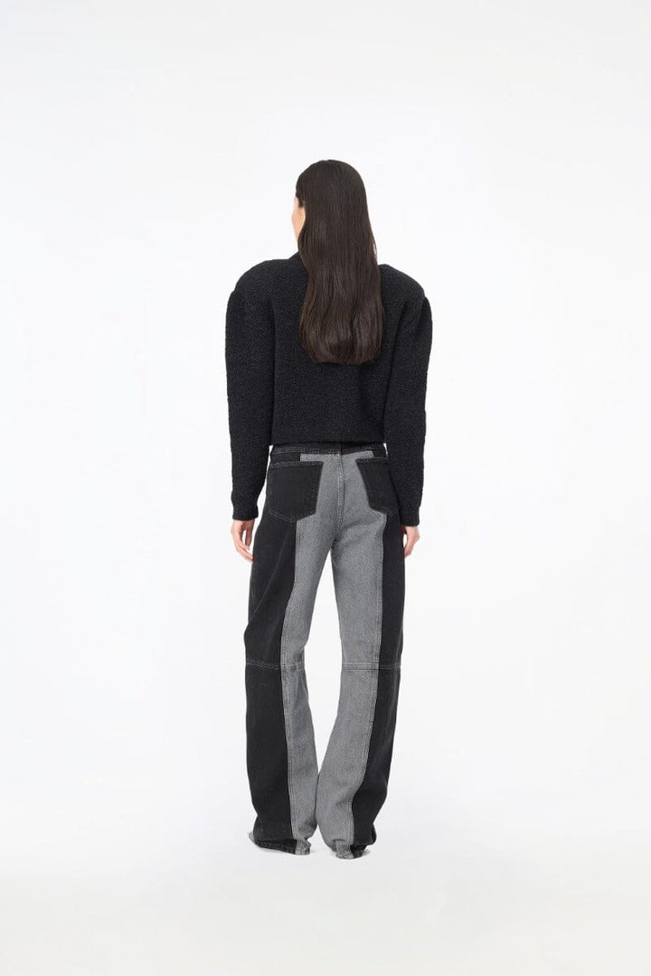 Rotate - Boucle Knit Cardigan 117205100 - 100 Black Cardigans 