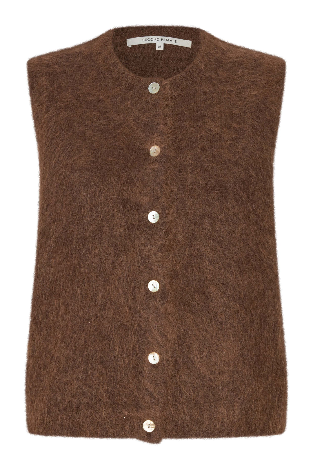Second Female - Brook Knit Button Vest 61122 - 6157 Carafe Veste 