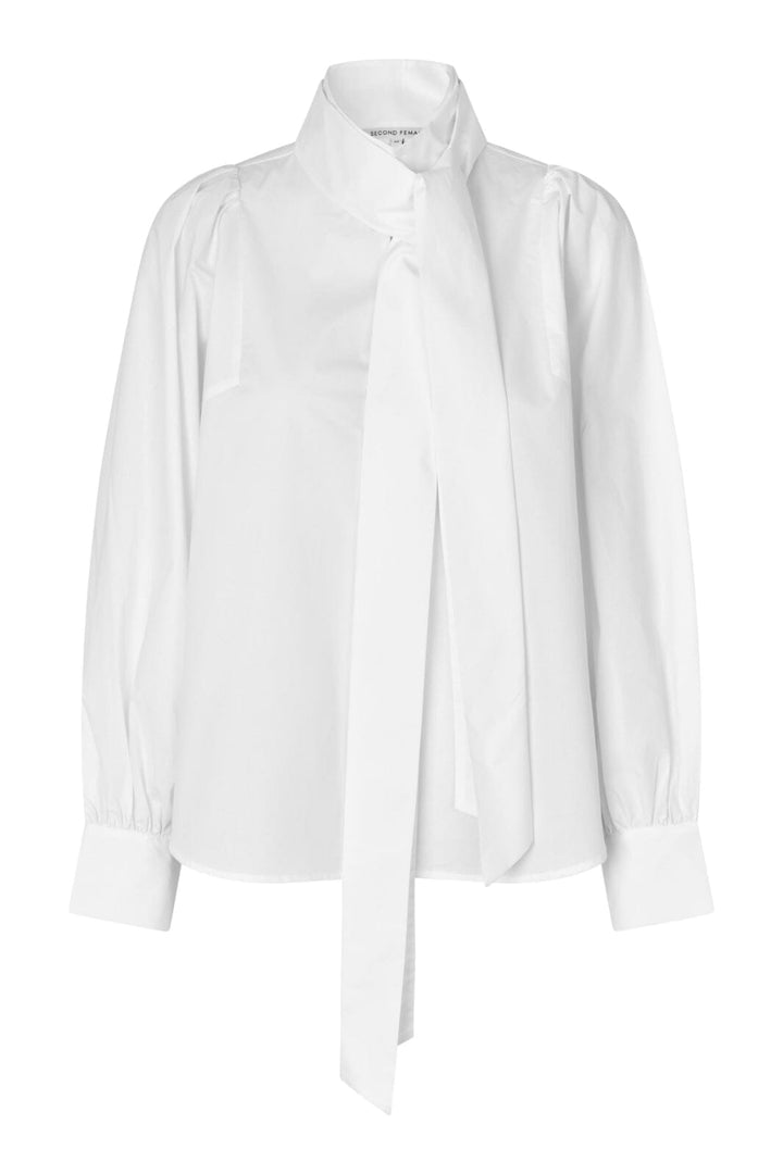 Second Female - Calico Blouse 60201 - 1001 White Bluser 