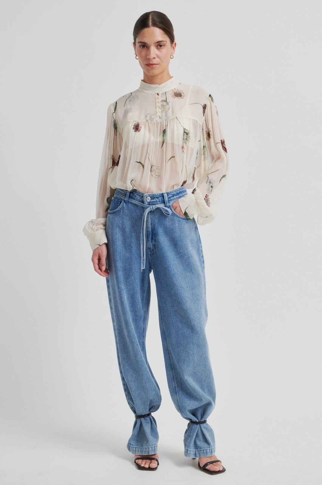 Second Female - Florala Blouse 60576 - 1034 Summer Sand Bluser 