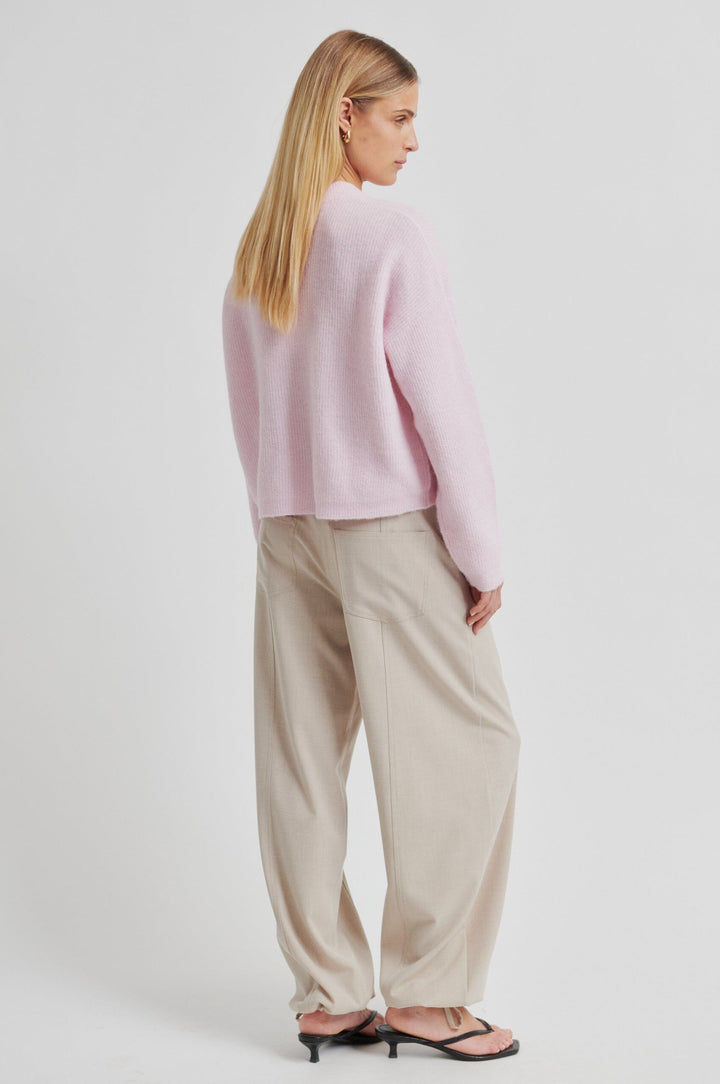 Second Female - Gabby Knit Cardigan 60305 - 9411 Pale Lilac Cardigans 