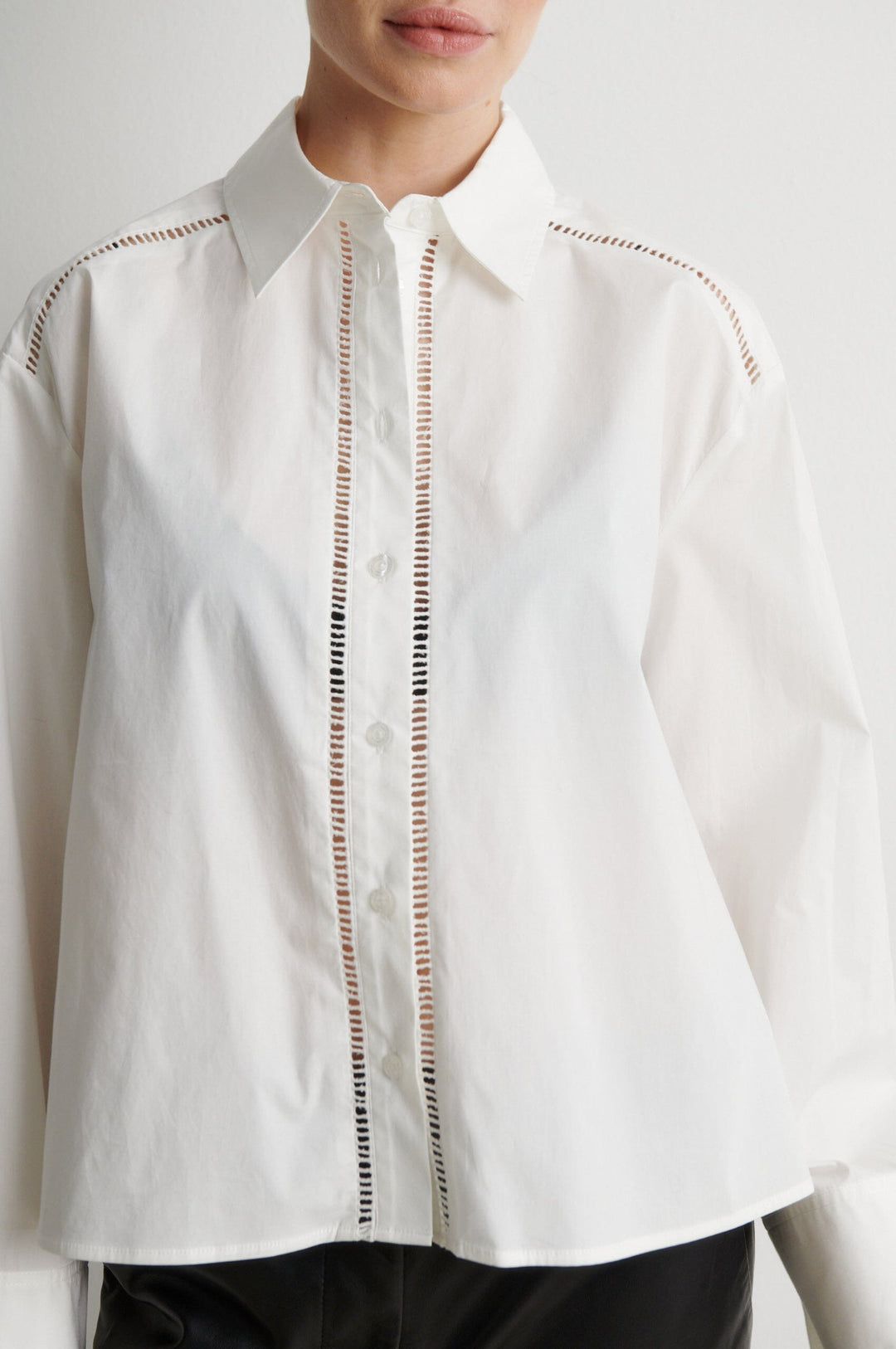 Second Female - Jolien Shirt 61183 - 1052 Broken White Skjorter 