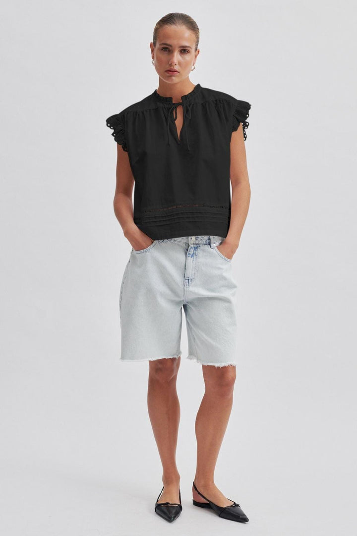 Second Female - Limonata Top - 8001 Black 