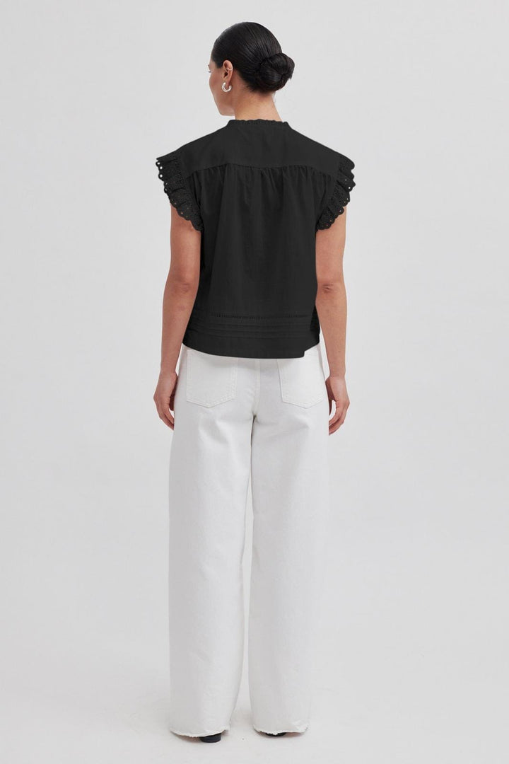 Second Female - Limonata Top - 8001 Black 