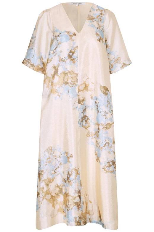 Second Female - Lugana Maxi Dress 59702 - 5126 Windsurfer Kjoler 