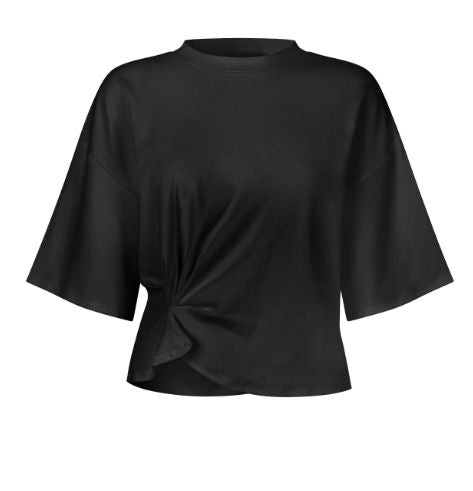 Second Female - Missouri Tee 58641 - 8001 Black T-shirts 