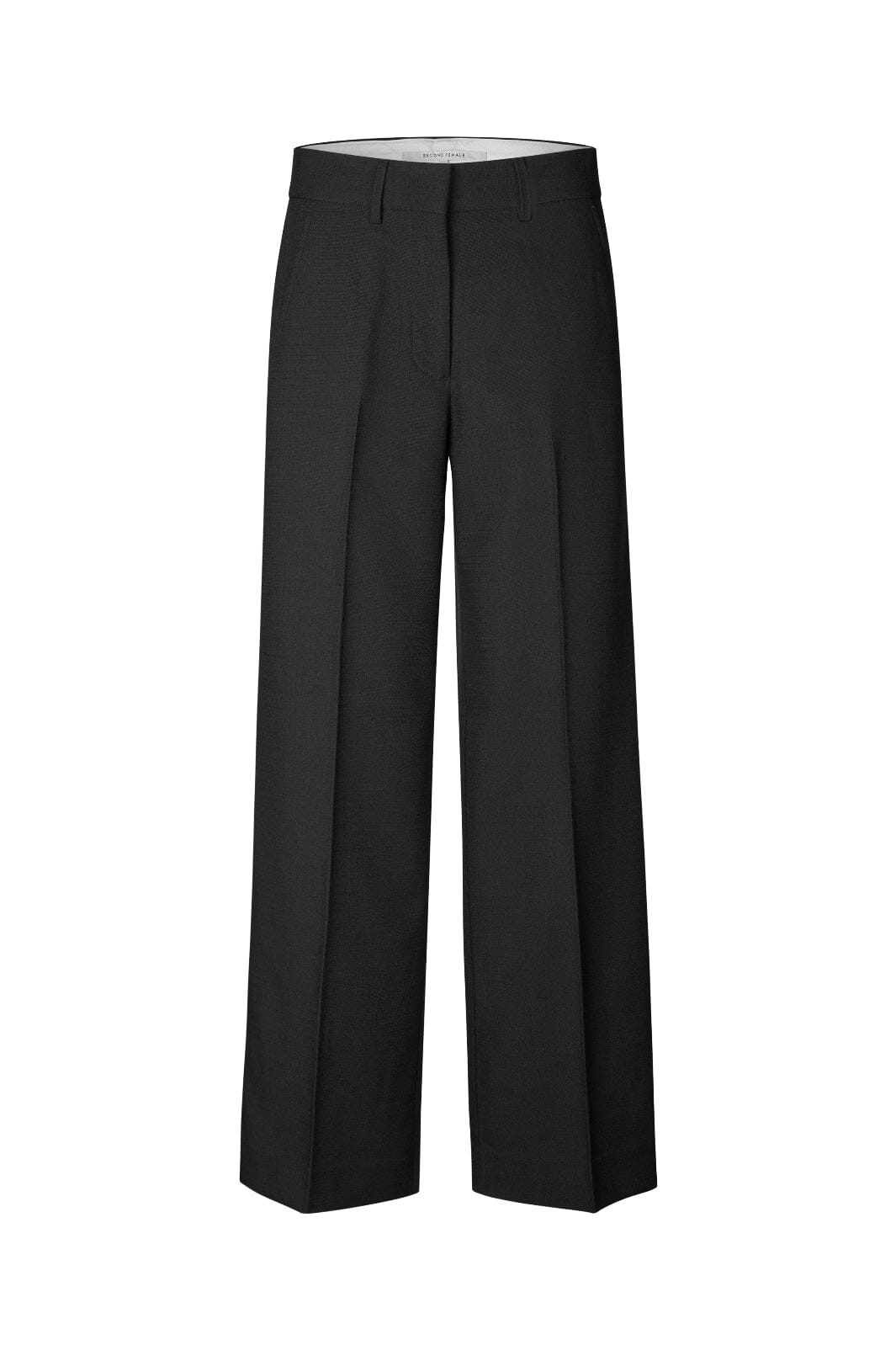 Second Female - Sella Straight Trousers 61934 - 8001 Black 