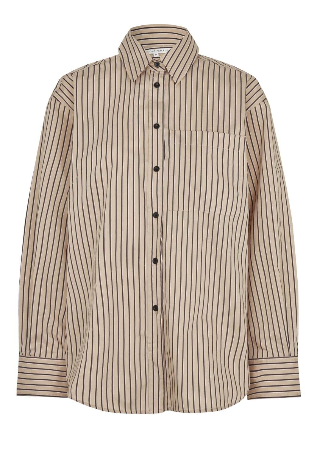 Second Female - Serina Shirt 60488 - 6016 Camel Skjorter 