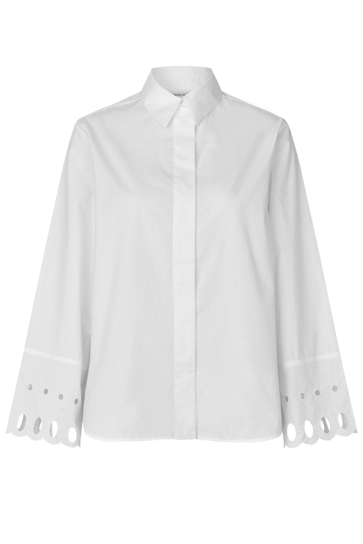 Second Female - Yenifer Shirt 60460 - 1001 White skjorter 