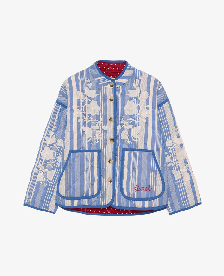 Sissel Edelbo - Asha Jacket SE 1758 - Blue Stripes Jakker 