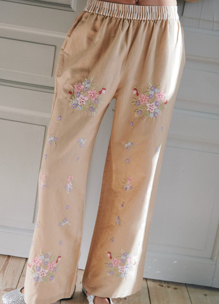 Sissel Edelbo - Bellisima Pants SE 1894 - Light Hazel Bukser 