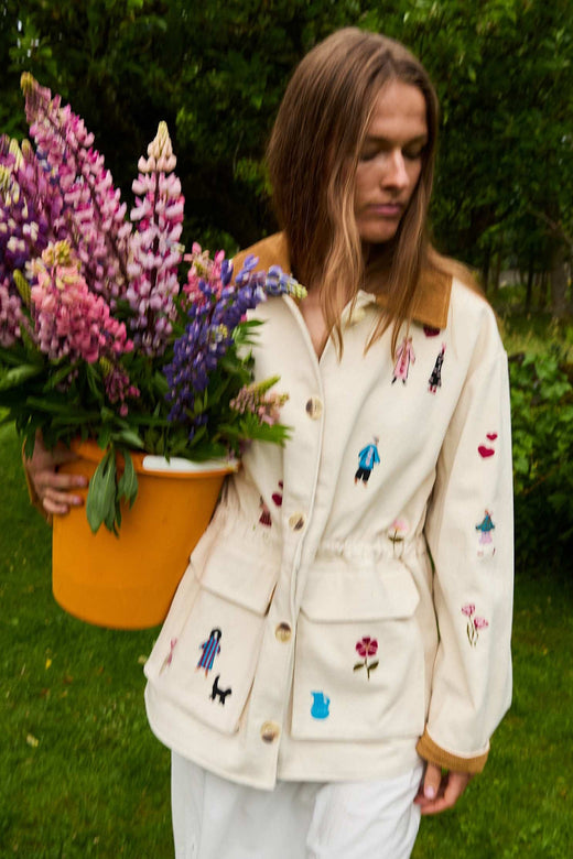 Sissel Edelbo - Cara Jacket SE 1762 - White Swan Jakker 