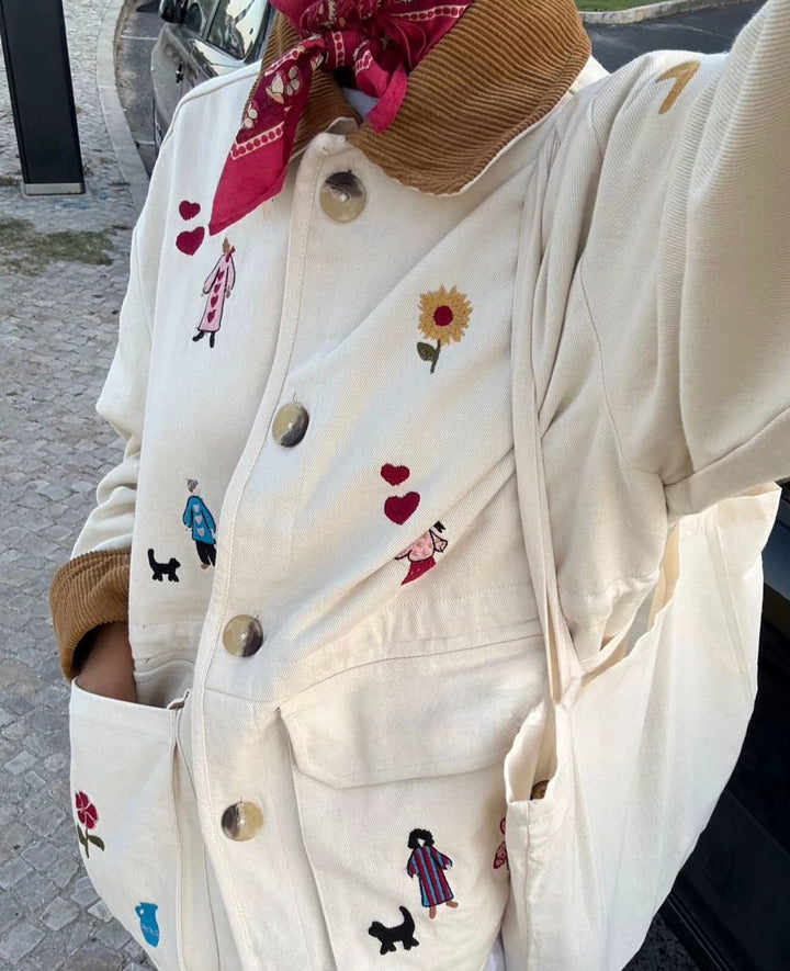 Sissel Edelbo - Cara Jacket SE 1762 - White Swan Jakker 