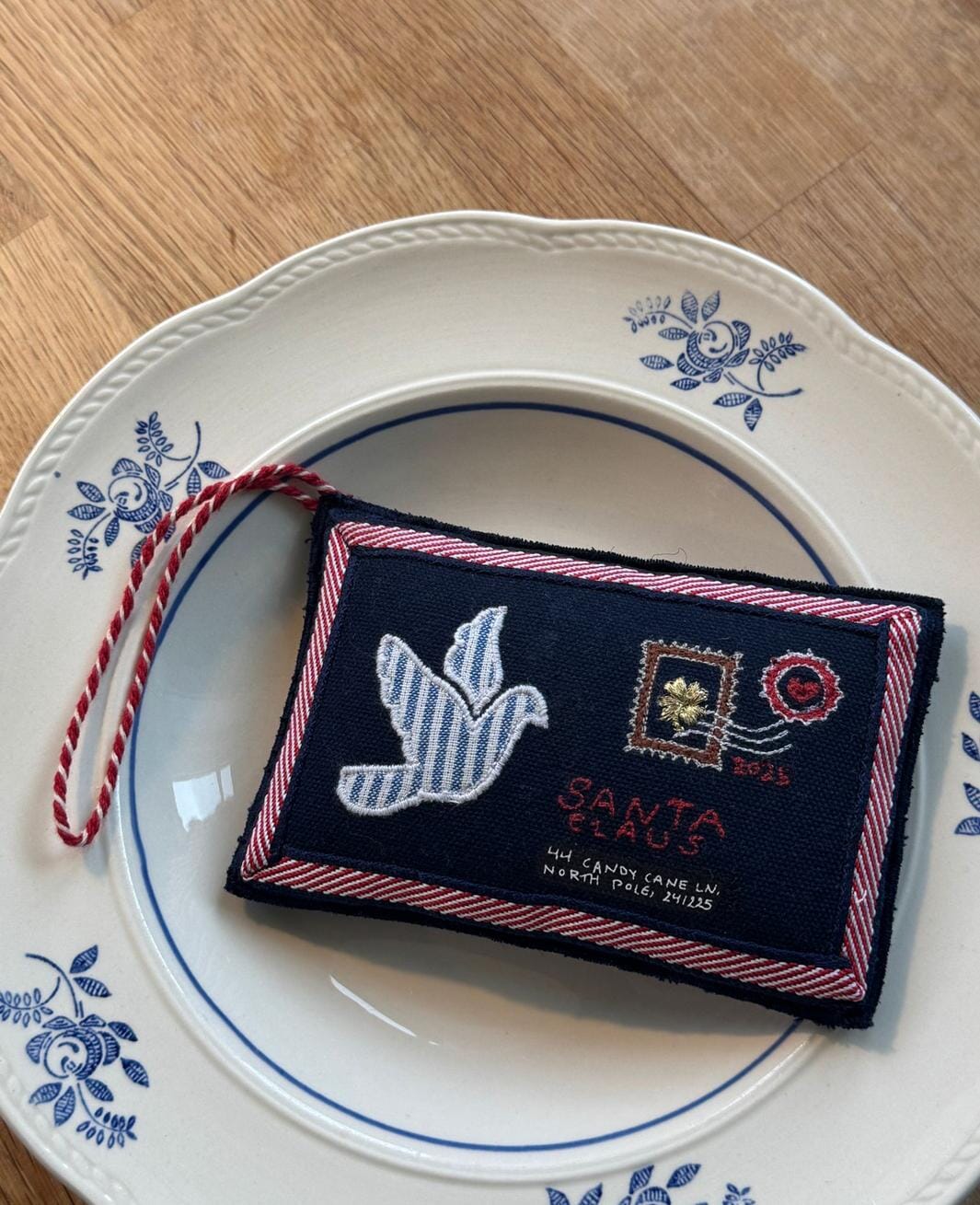 Sissel Edelbo - Christmas Letter Ornament SE 1742 - Navy