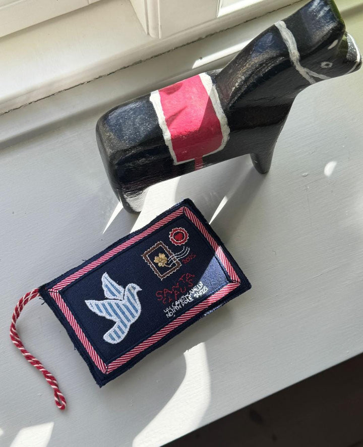 Sissel Edelbo - Christmas Letter Ornament SE 1742 - Navy