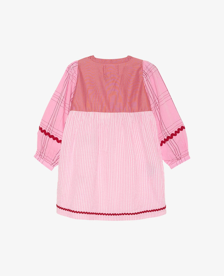 Sissel Edelbo - Gaia MINI Dress SE 1858 - Rose Mix Kjoler 