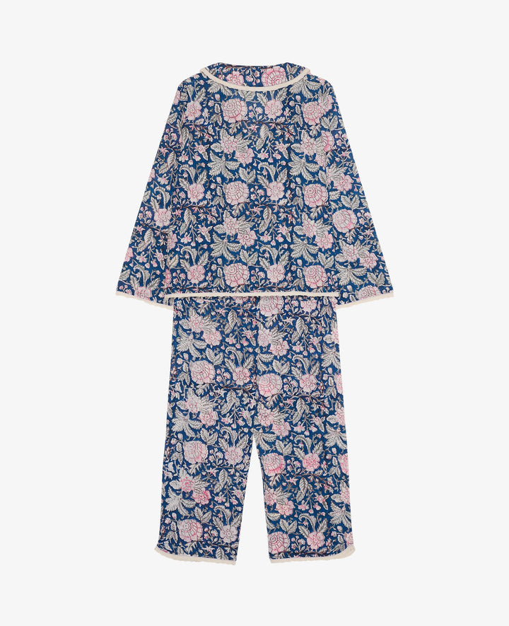 Sissel Edelbo - Neva Pyjamas Set Se 2031 - Blue Blossom Nattøj 
