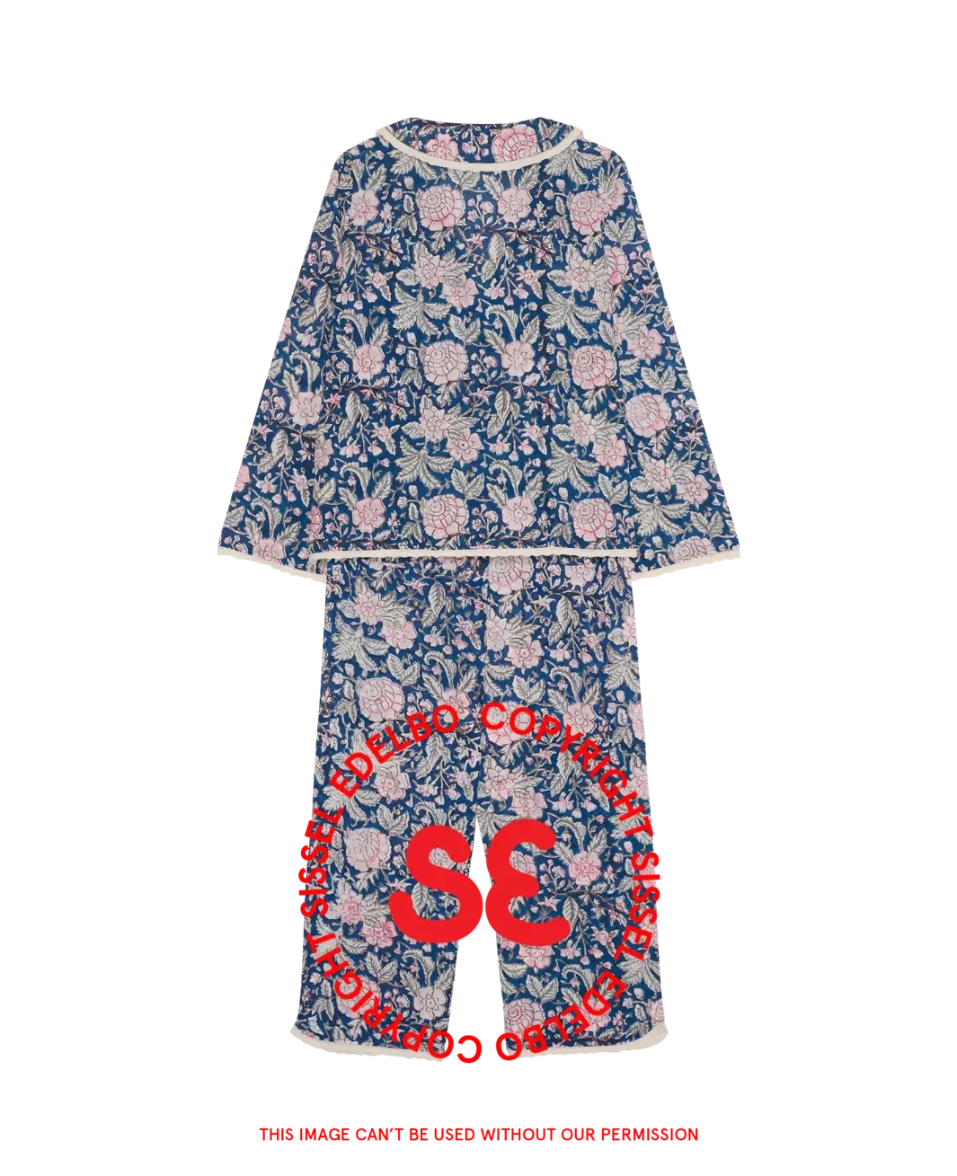 Sissel Edelbo - Neva Pyjamas Set SE 2031 - Blue Blossom