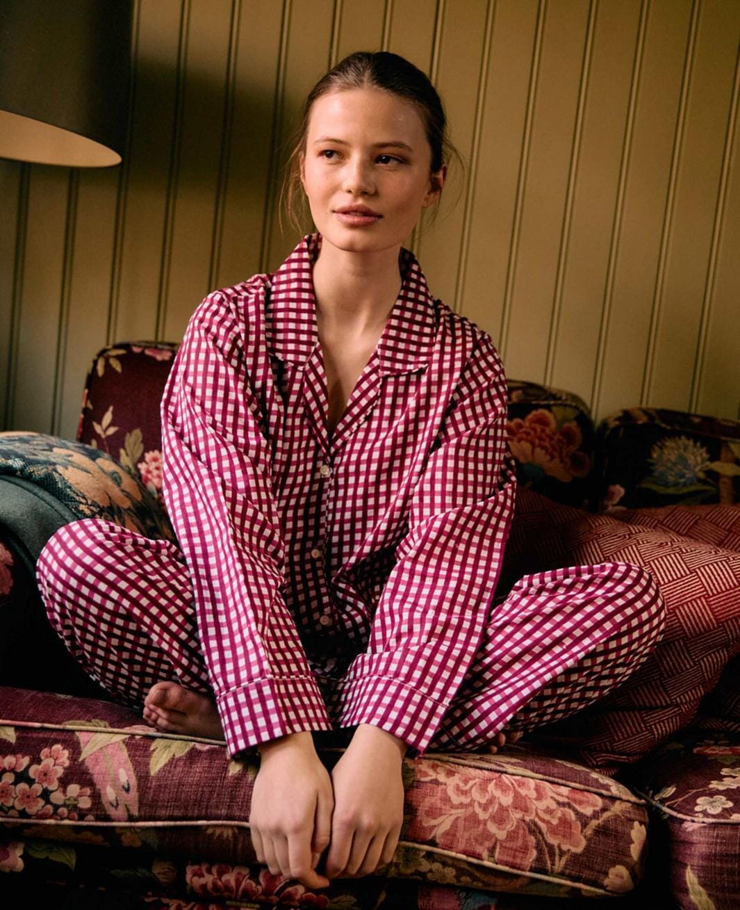 Sissel Edelbo - Nuit Pyjamas Set SE 2034 - Berry Hedge Nattøj 
