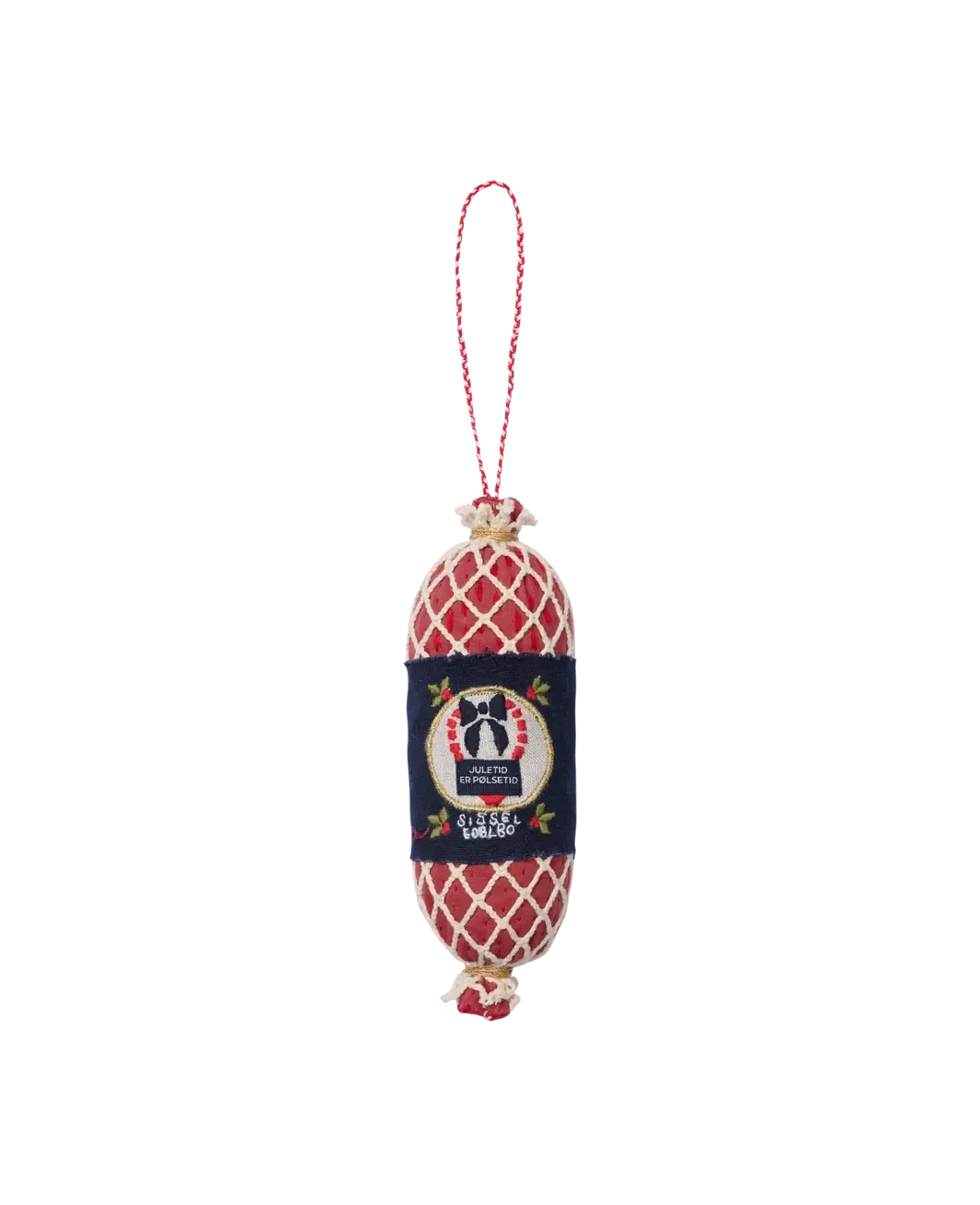 Sissel Edelbo - Sausage Ornament SE 1476 - Red