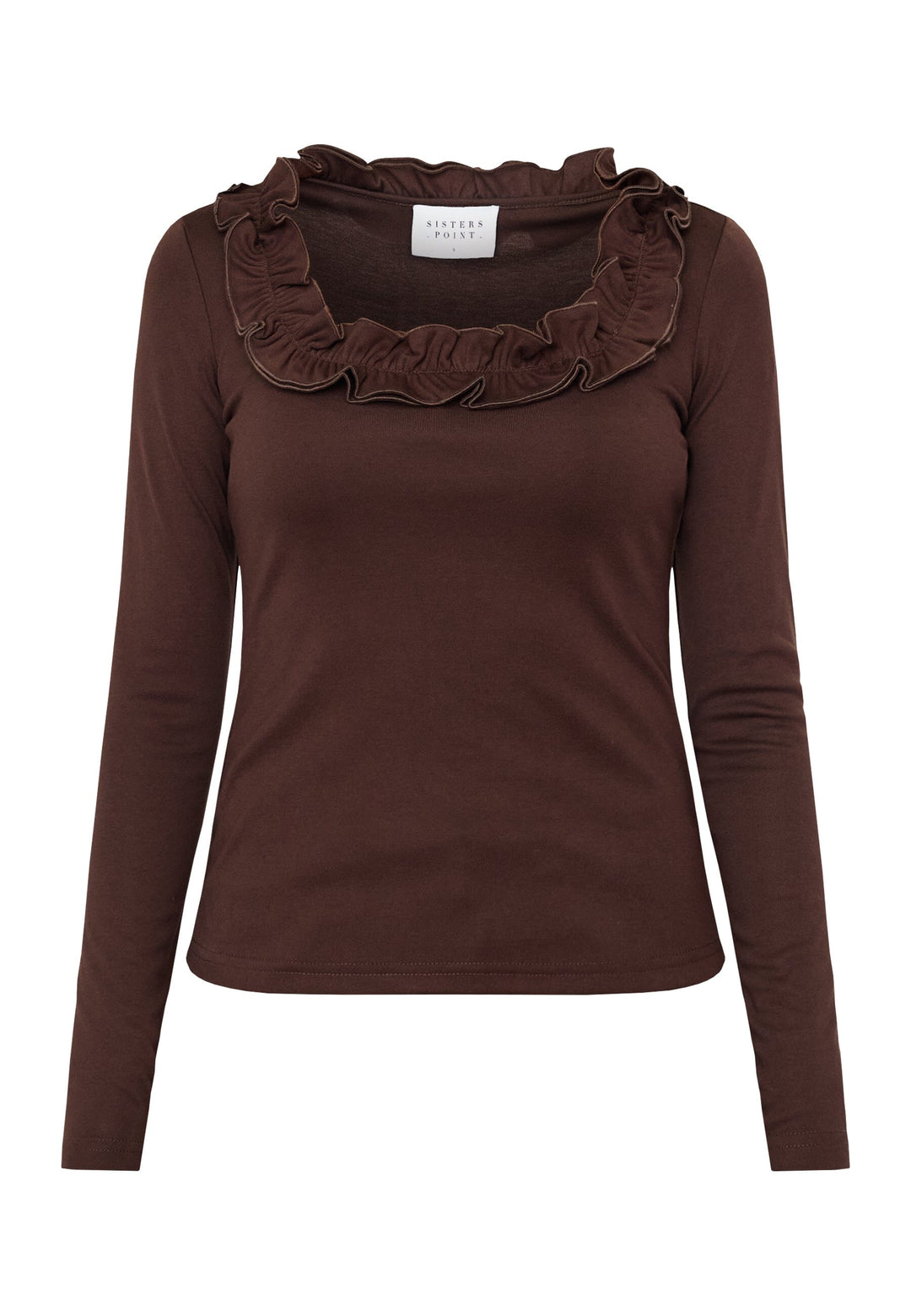 Sisters Point - Eleta-Top 20294 - 222 - D. Chocolate Toppe 