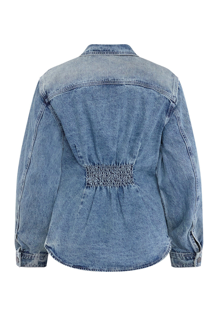 Sisters Point - Fiora-Sh 20121 - 904 - Vintage Denim Jakker 
