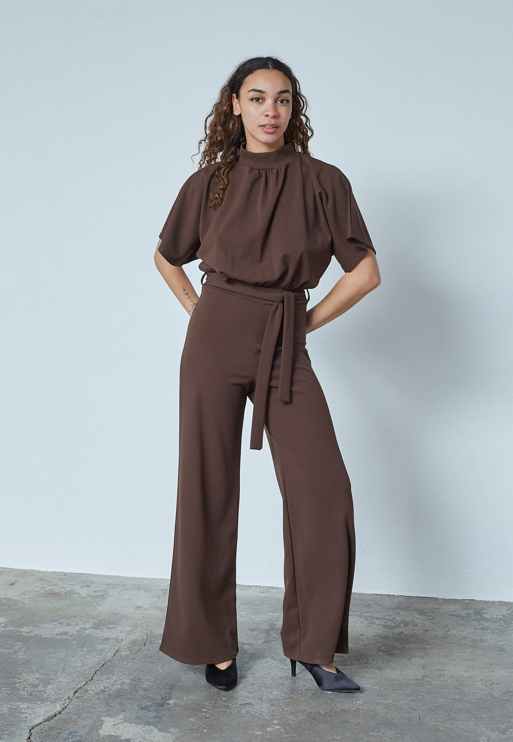 Sisters Point - Girl-Ju 11840 - 222 - D. Chocolate Buksedragter 