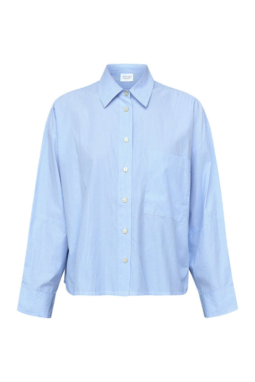 Sisters Point - Irine-Sh1 19660 - 832 - Blue/ White Stripes Skjorter 