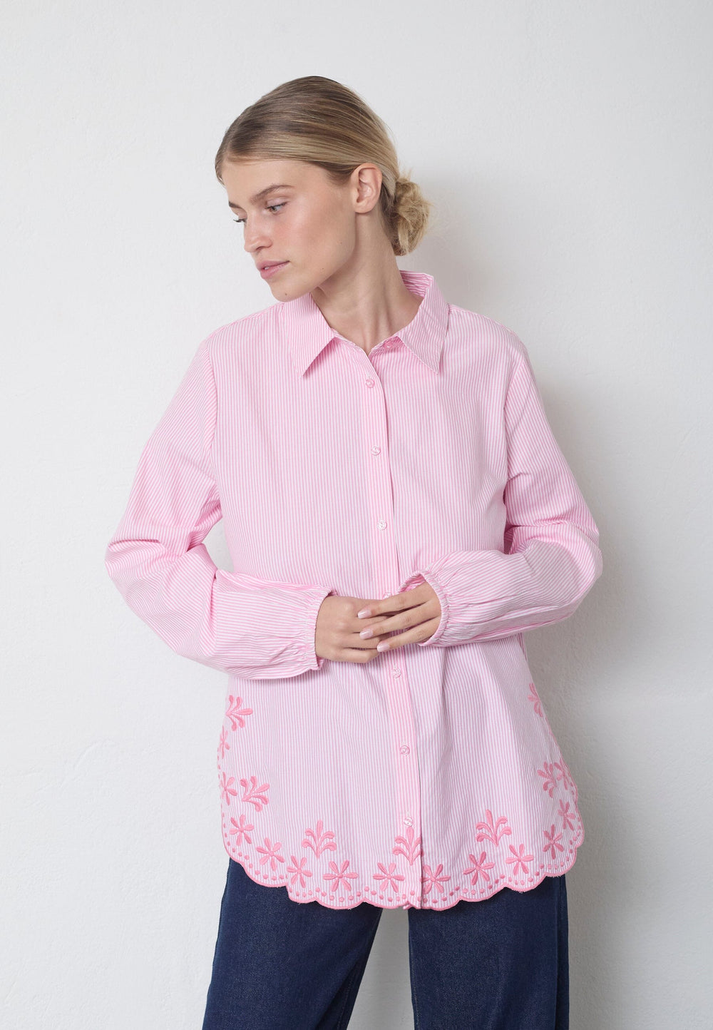 Sisters Point - Istea-Sh3 19279 - 580 - Bloom Stripe Skjorter 