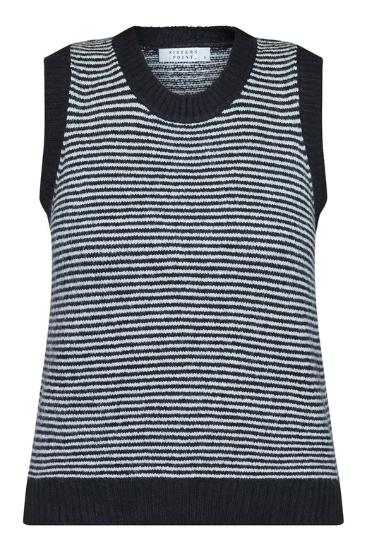 Sisters Point - Megi-Ve 19047 - 832 - Black/Cream Strikbluser 