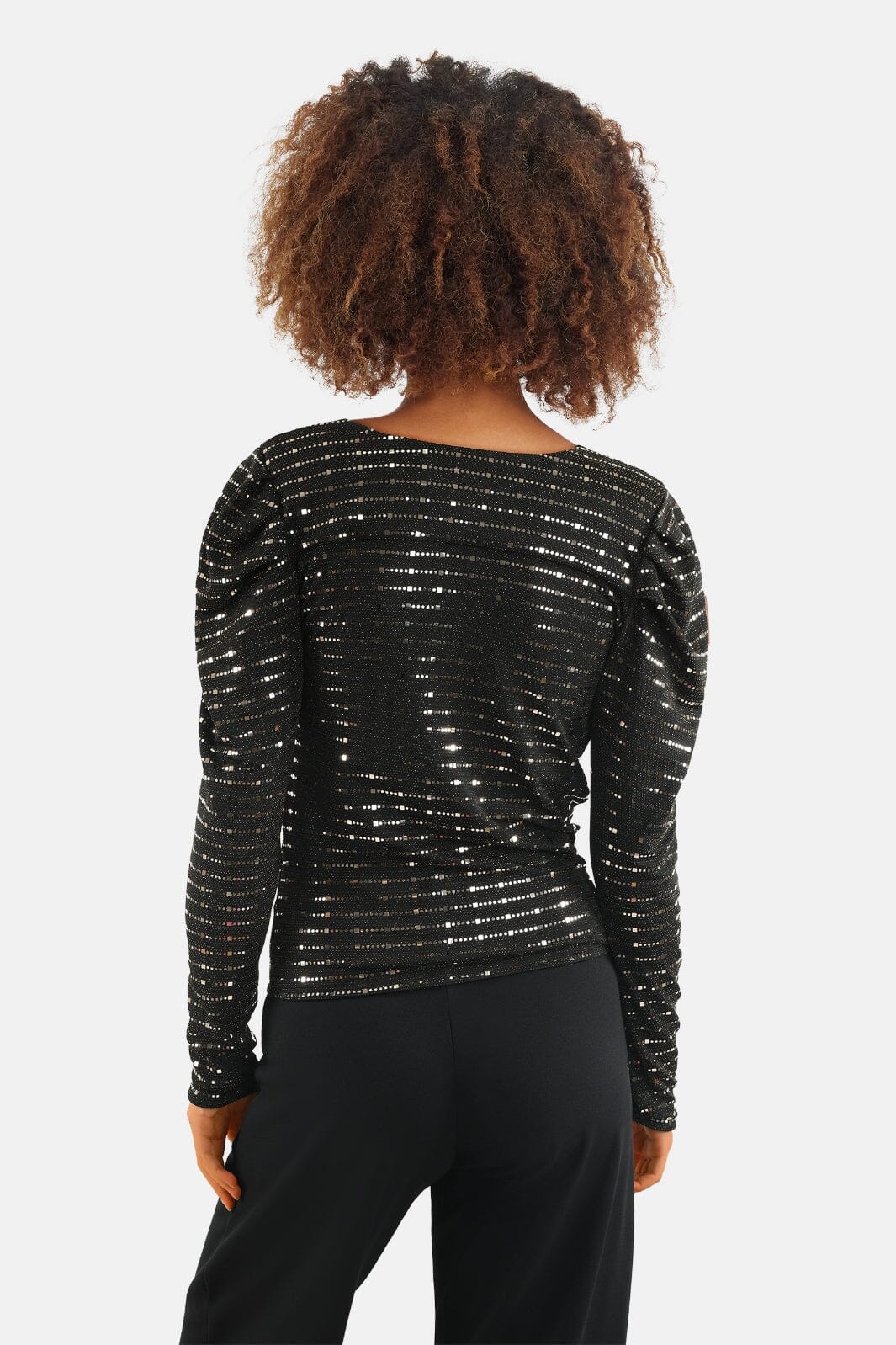 Sisters Point - Nome-T - Black/Gold bluser 