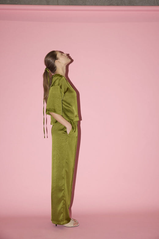 Sisters Point - Vanessa-Pa 19573 - 316 - Matcha Bukser 