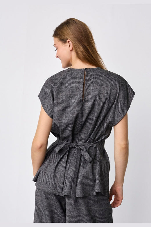 Sisters Point - Viksa-Top2 20511 - 053 - Grey Check